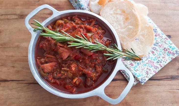 Carne louca com cerveja