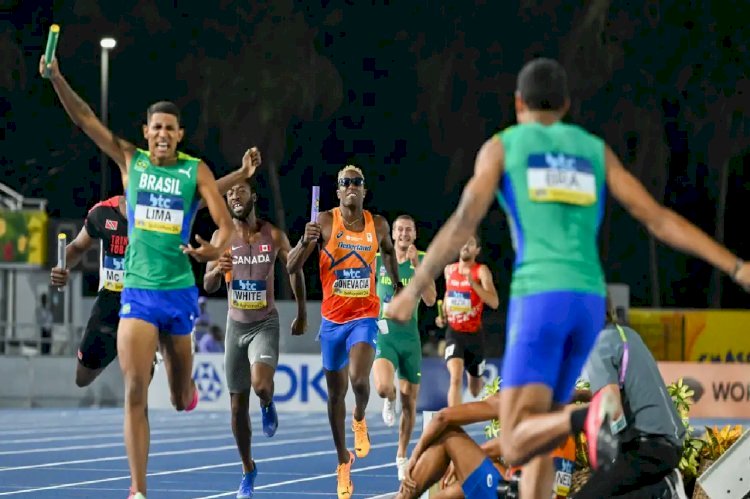 Esportes Paris 2024: Brasil leva vaga no revezamento 4x400 m e vôlei de praia