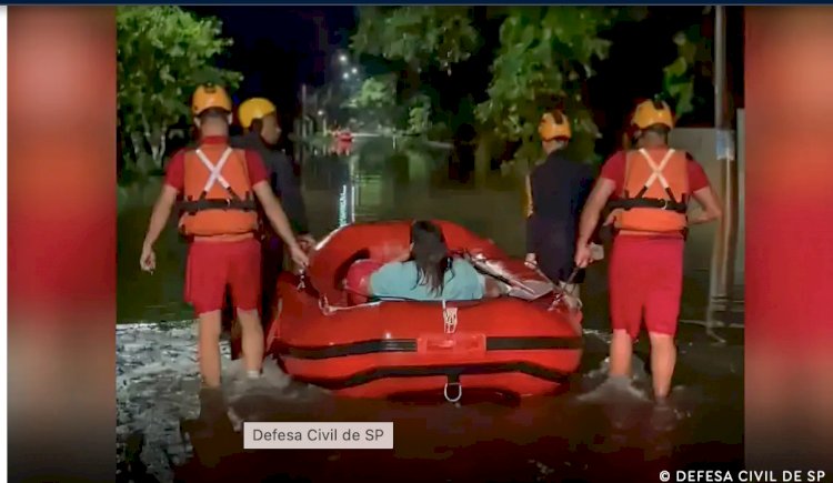 Peruíbe tem 230 desabrigados por conta das chuvas no litoral paulista