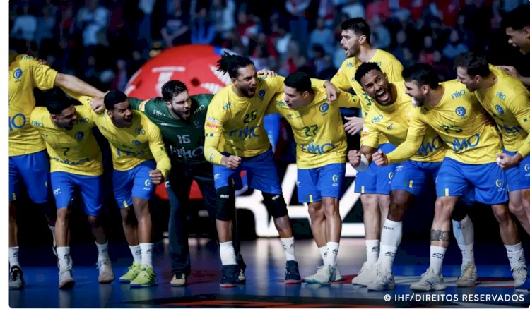 Brasil derrota EUA e avança à 2ª fase do Mundial de Handebol masculino