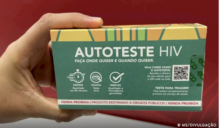 Embalagem de autoteste de HIV fica mais discreta para incentivar uso