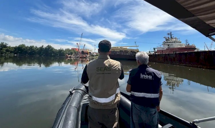 Rio interdita estaleiro que fazia desmanche ilegal de navios