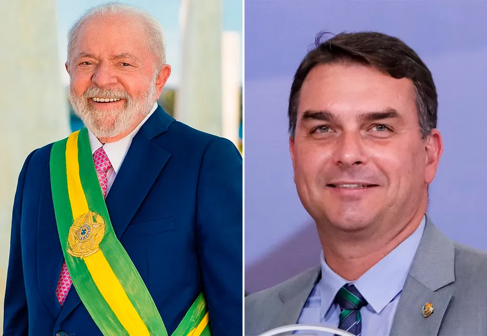 Lula lidera corrida presidencial de 2026, enquanto Flávio Bolsonaro surge como principal nome da oposição