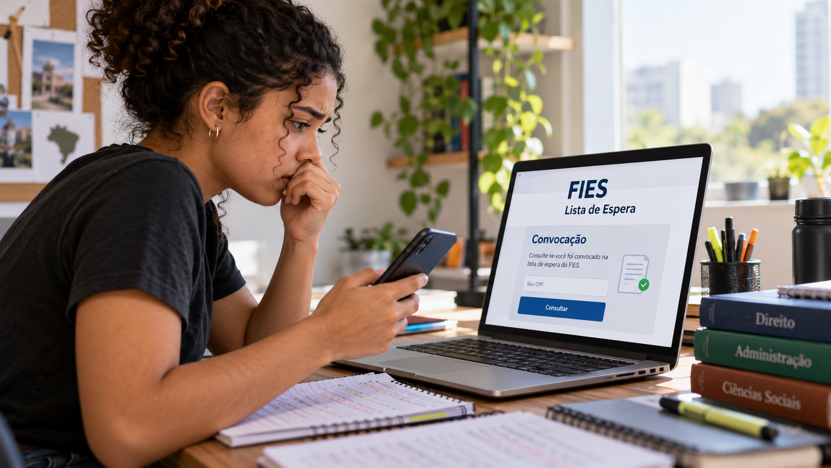 Prazo para convocação da lista de espera do Fies termina nesta quinta-feira
