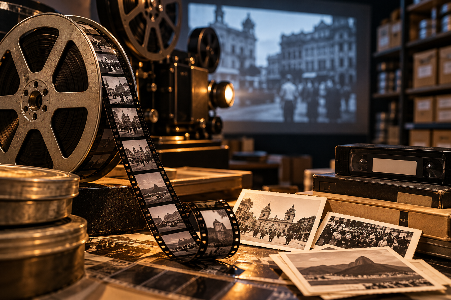Dia Mundial do Patrimônio Audiovisual destaca importância de preservar filmes, fotografias e registros históricos