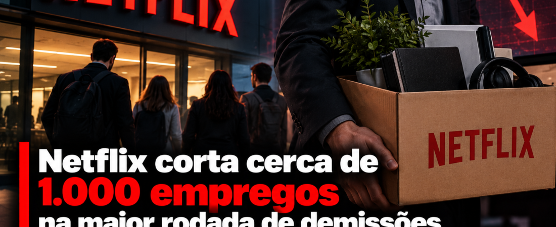 Netflix anuncia corte de cerca de mil funcionários em maior rodada de demissões desde 2022
