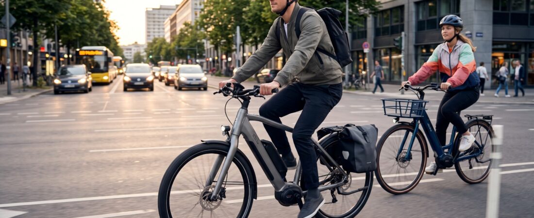 Bicicletas elétricas ampliam opções de mobilidade na fronteira
