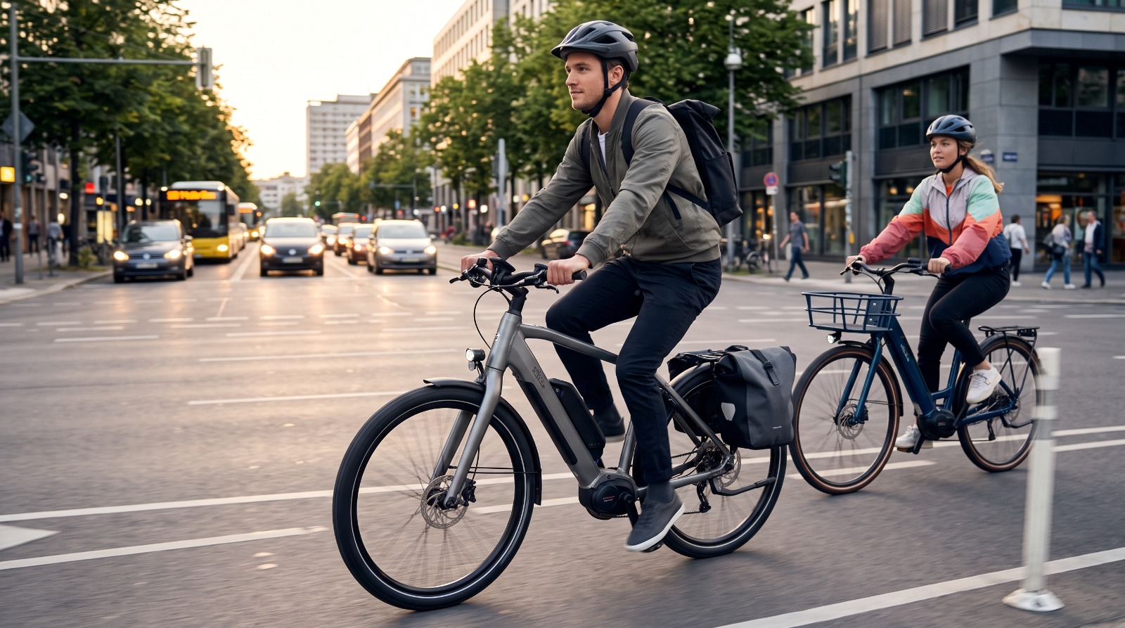 Bicicletas elétricas ampliam opções de mobilidade na fronteira