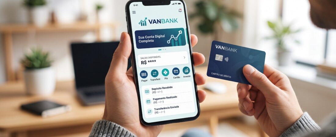 VANBANK: Sua vida financeira merece mais. Comece hoje!