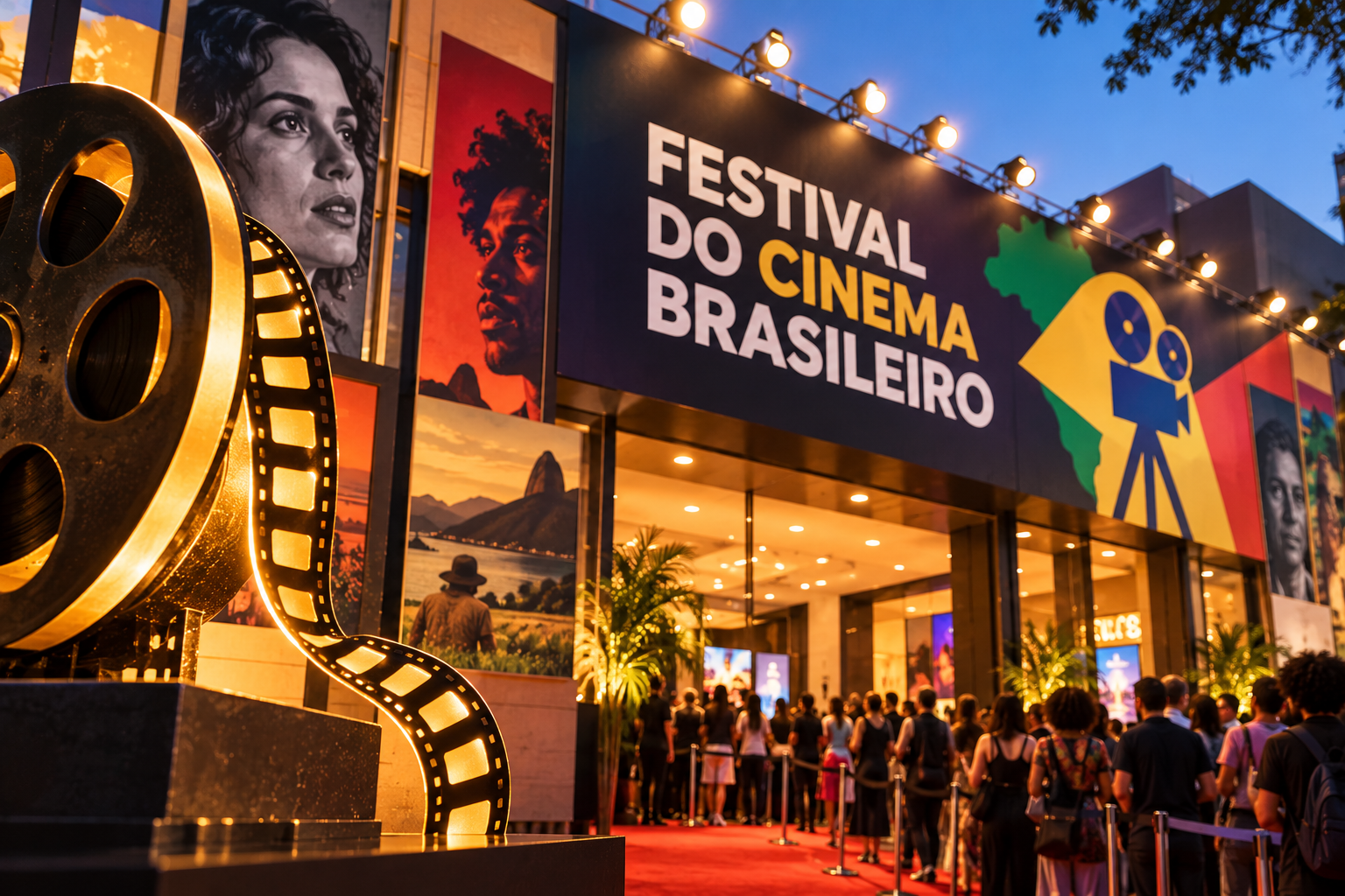 Festival do Cinema Brasileiro terá ingressos a R$ 12 e pretende ampliar acesso aos filmes nacionais